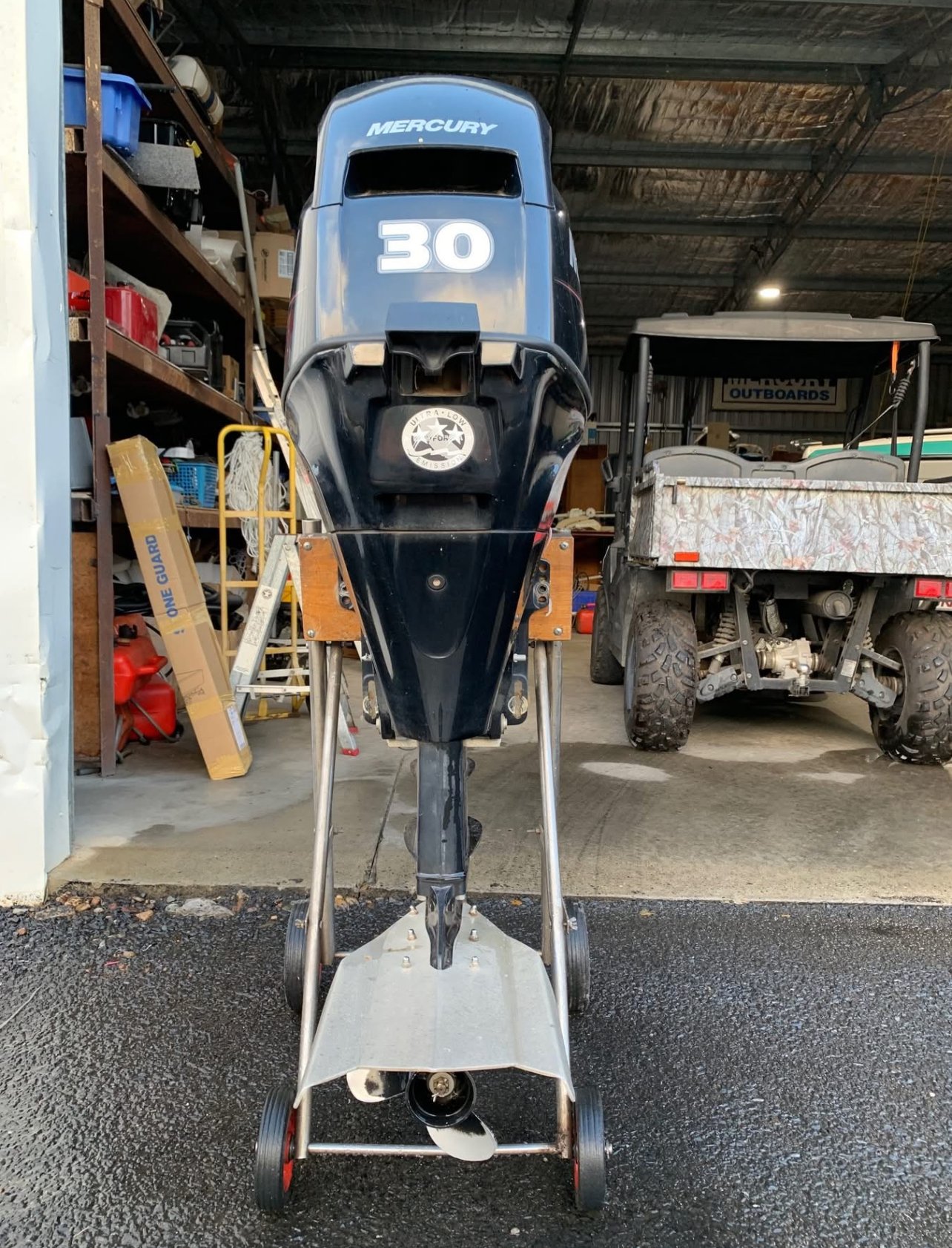 Used Mercury 30hp outboard motor for sale