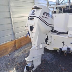 Used Evinrude 130hp Twin Outboard Motor for sale