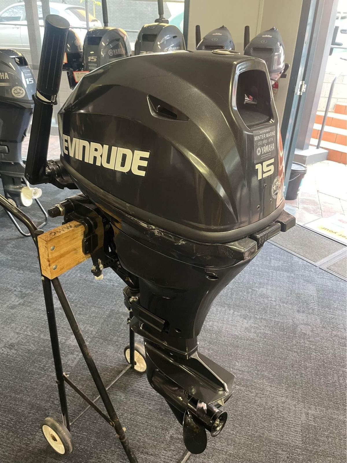 Used Evinrude 15hp Outboard Motor for sale