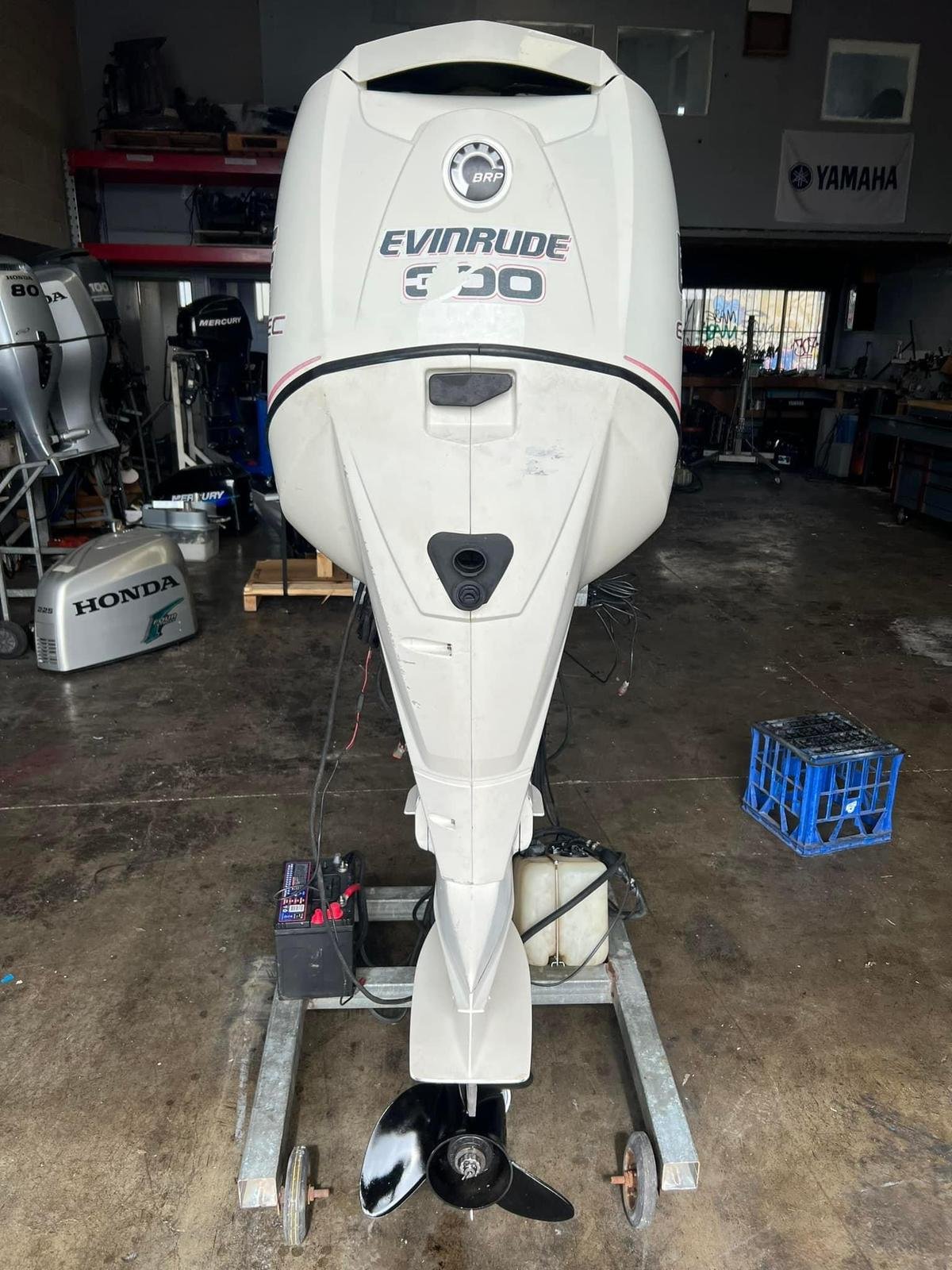 Used Evinrude 300hp Twin Outboard Motor for sale