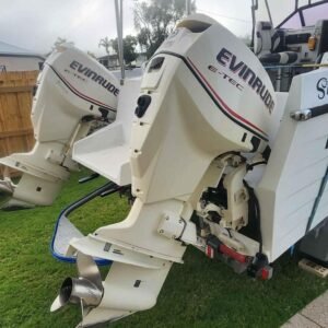 Used Evinrude 115hp Twin Outboard Motor for sale