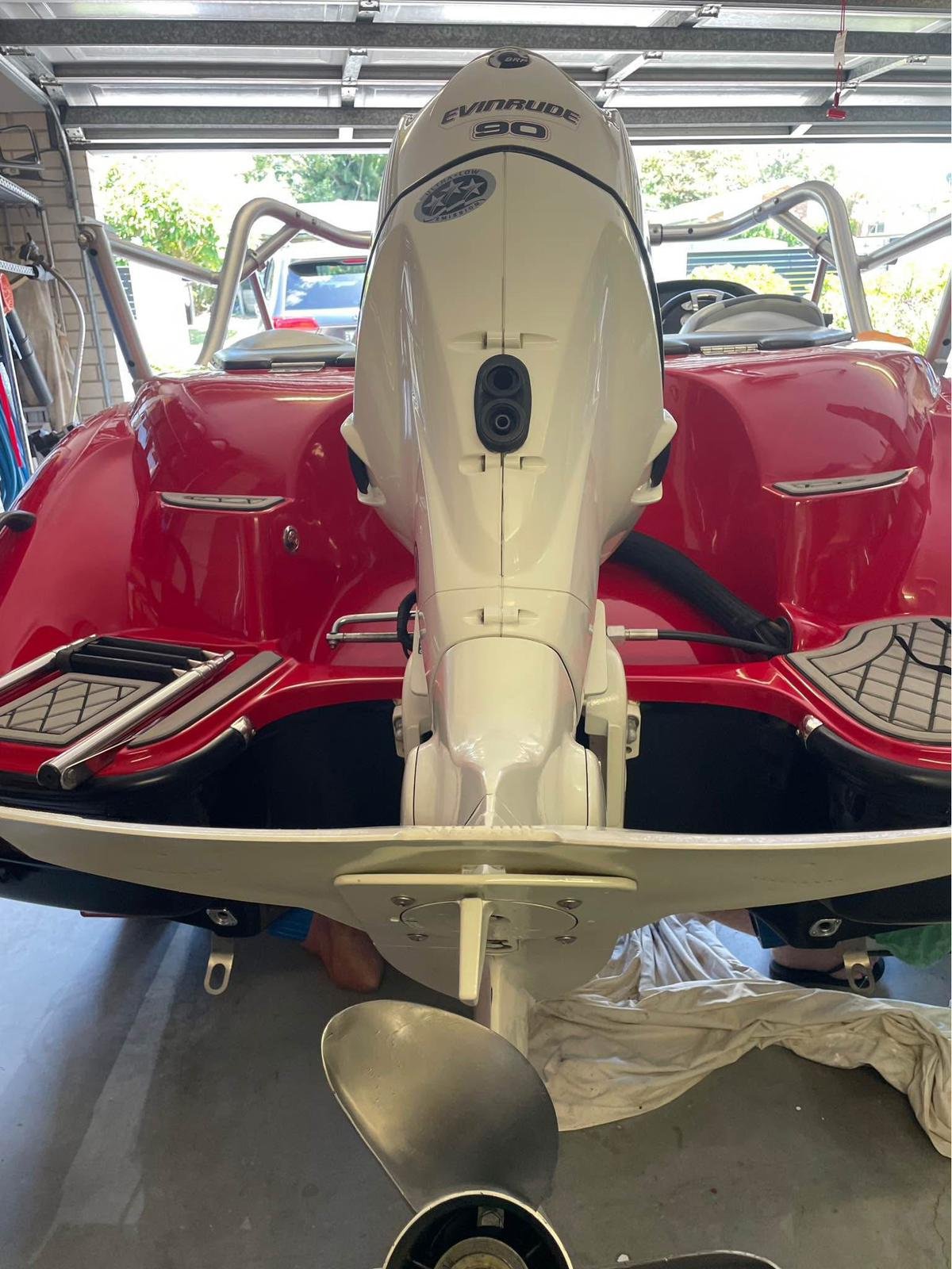 Used Evinrude 90hp Outboard Motor for sale
