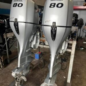 Used Honda 80hp Twin Outboard Motor for sale