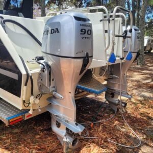 Used Honda 90hp Twin Outboard Motor for sale