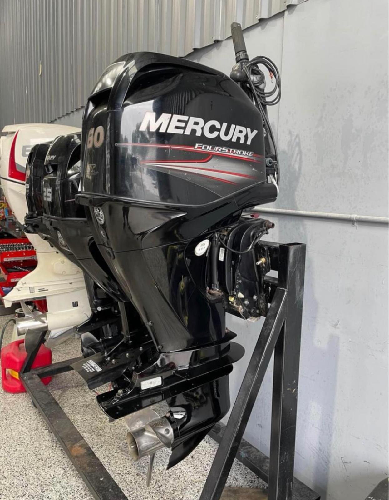Used Mercury 60hp outboard motor for sale