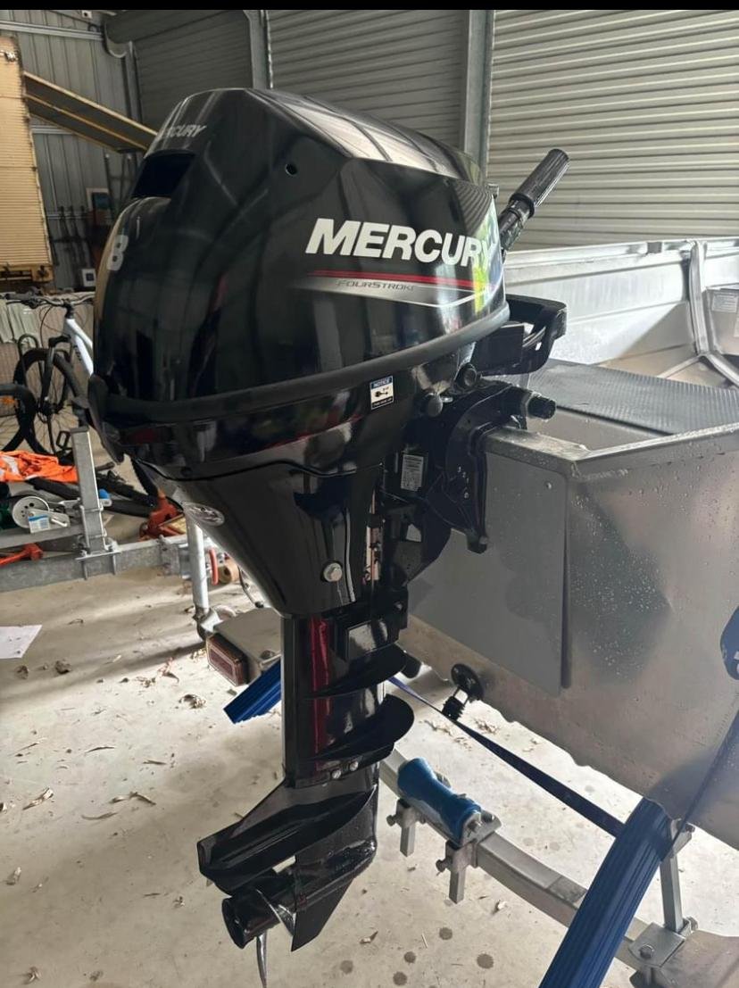 Used Mercury 8hp four stroke outboard motor for sale