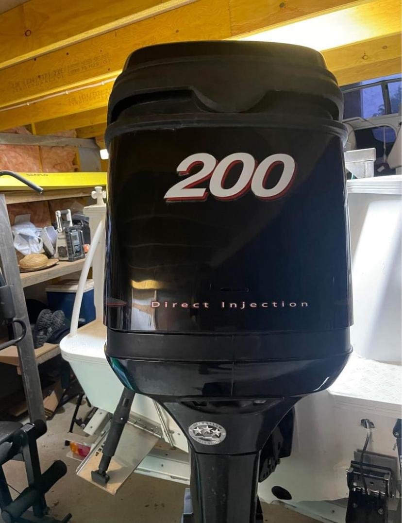 Used Mercury 200hp Optimax outboard motor for sale