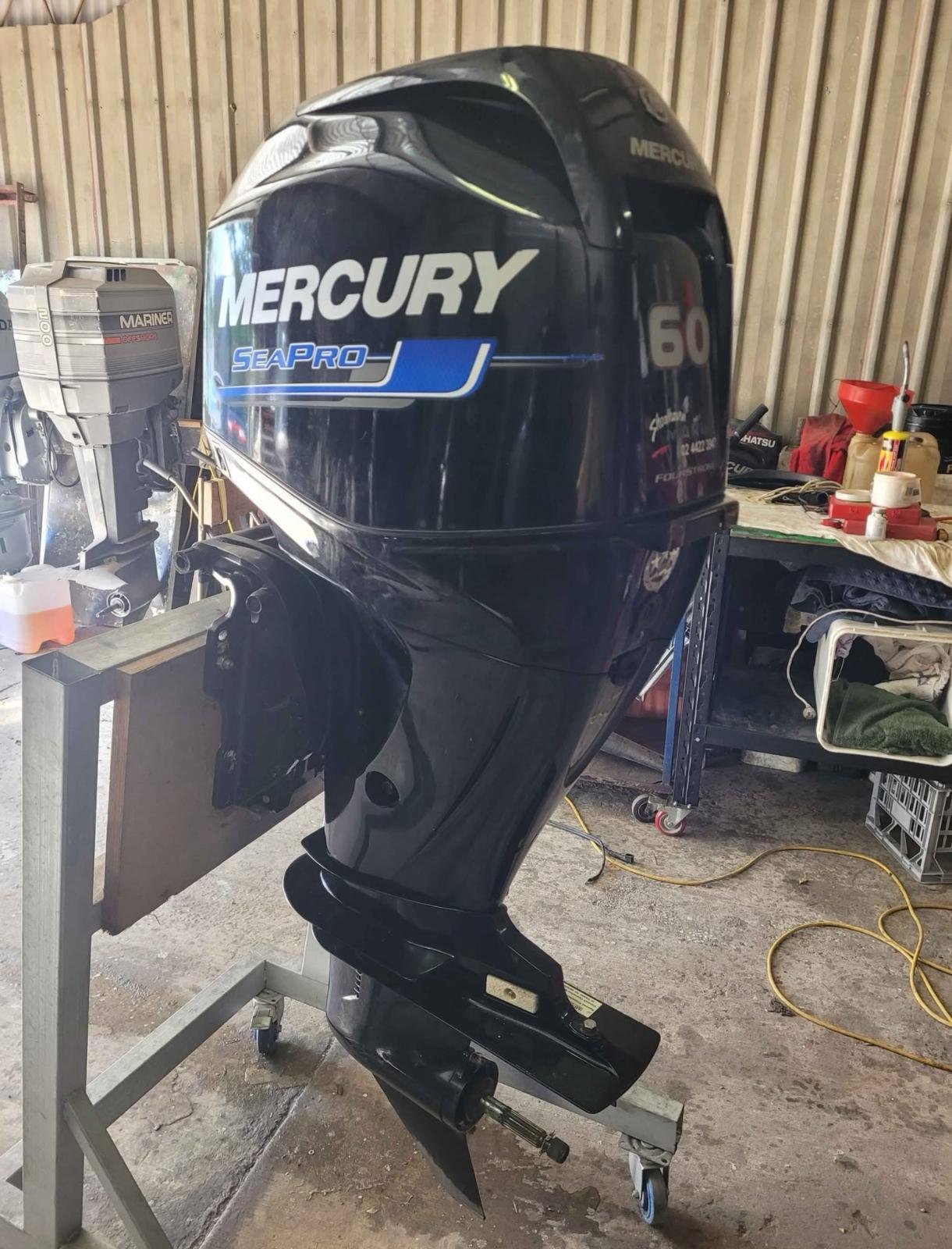 Used Mercury 60hp seapro outboard motor for sale