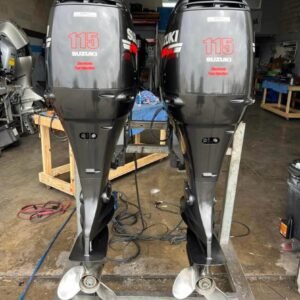 Used Suzuki 115hp Twin Outboard Motor for sale