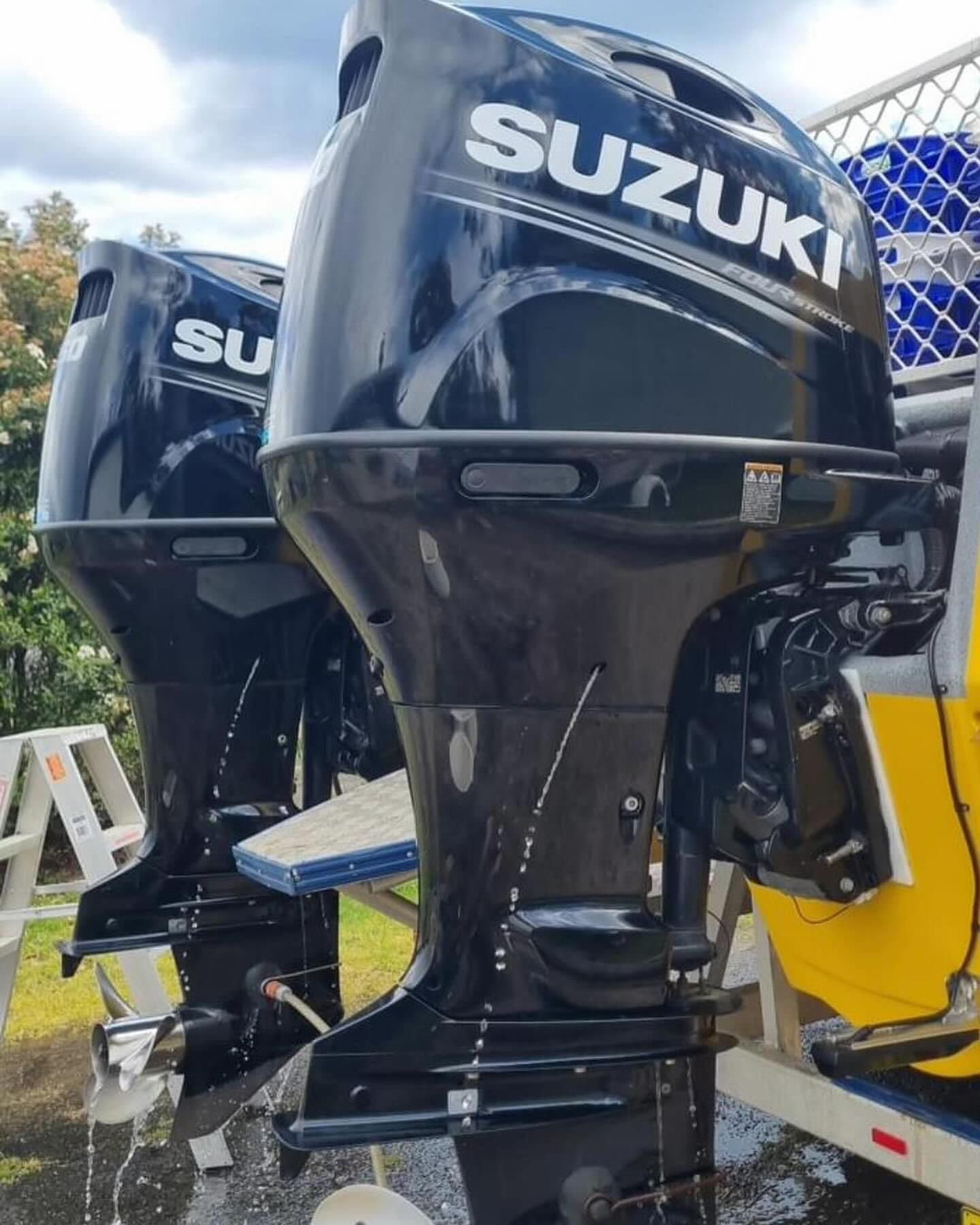 Used Suzuki 150hp Twin Outboard Motor for sale