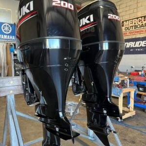 Used Suzuki 200hp Twin Outboard Motor for sale