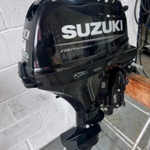 Used Suzuki 20hp Tiller Handle Outboard Motor for sale