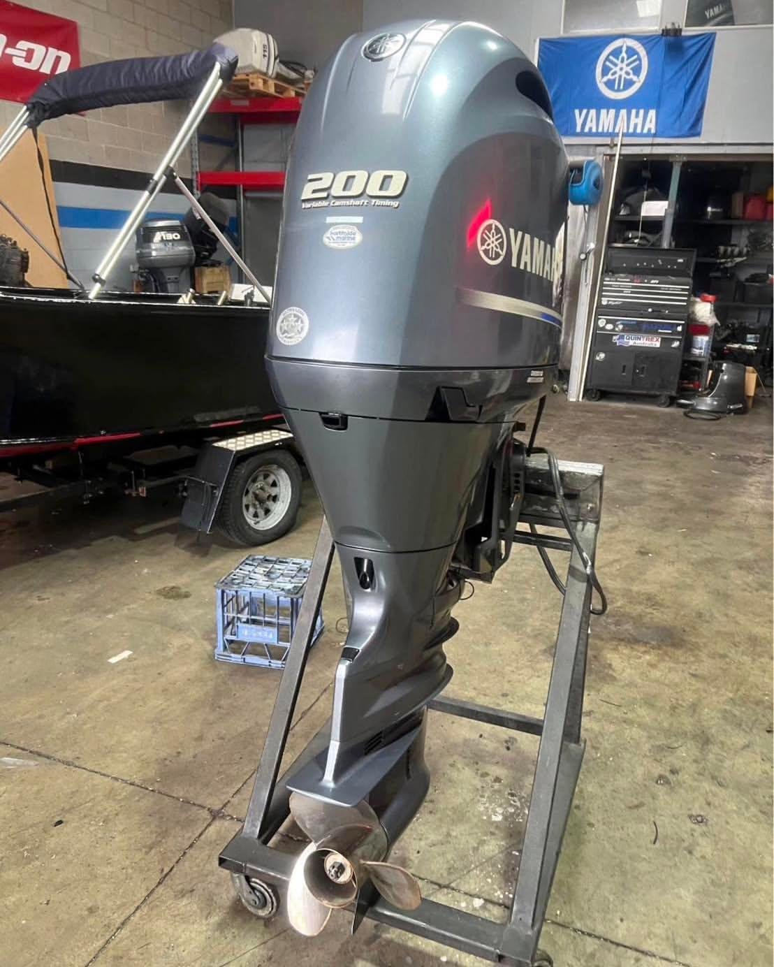 Buy Used Yamaha 200hp outboard motor online