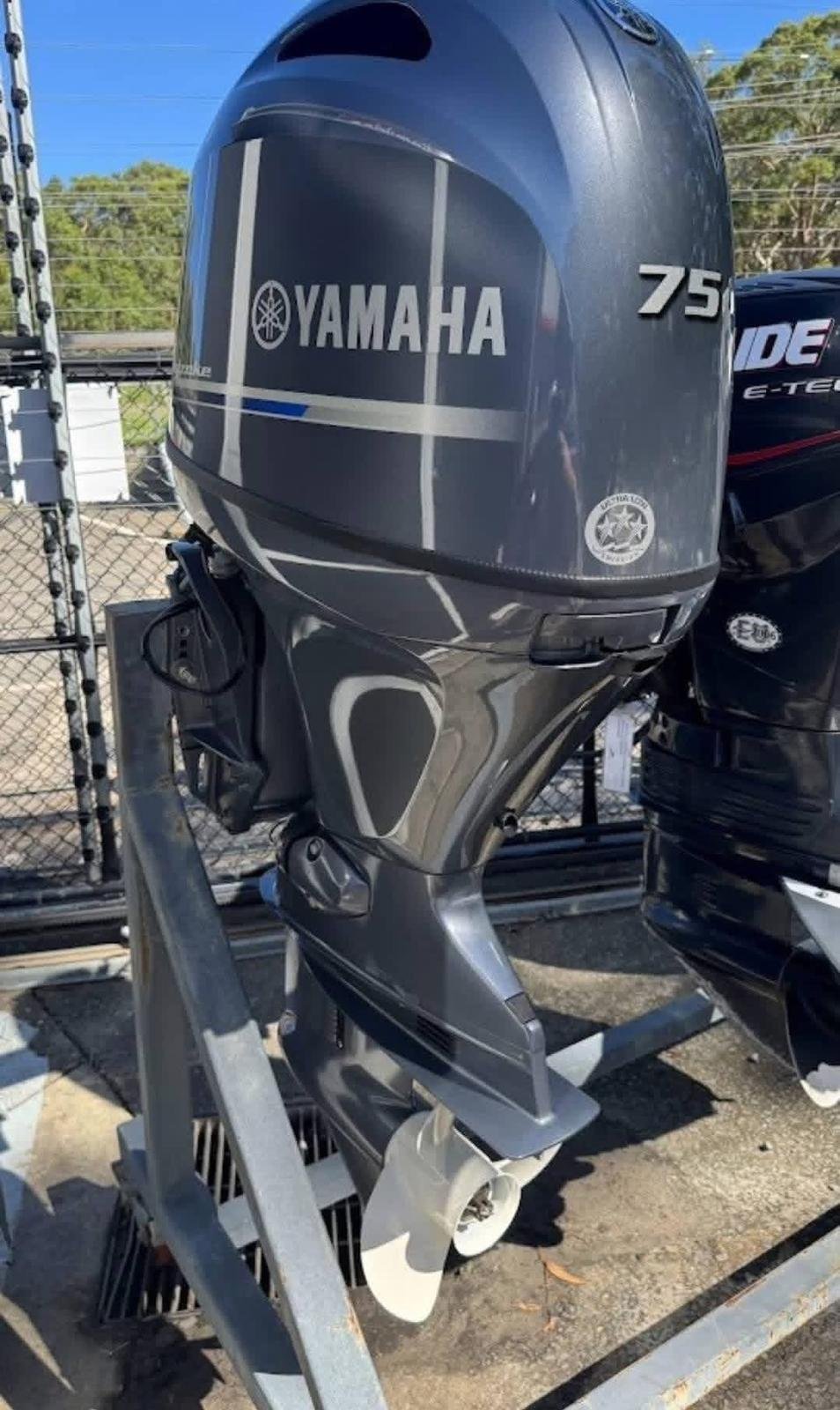 Used Yamaha 75hp Outboard Motor For Sale